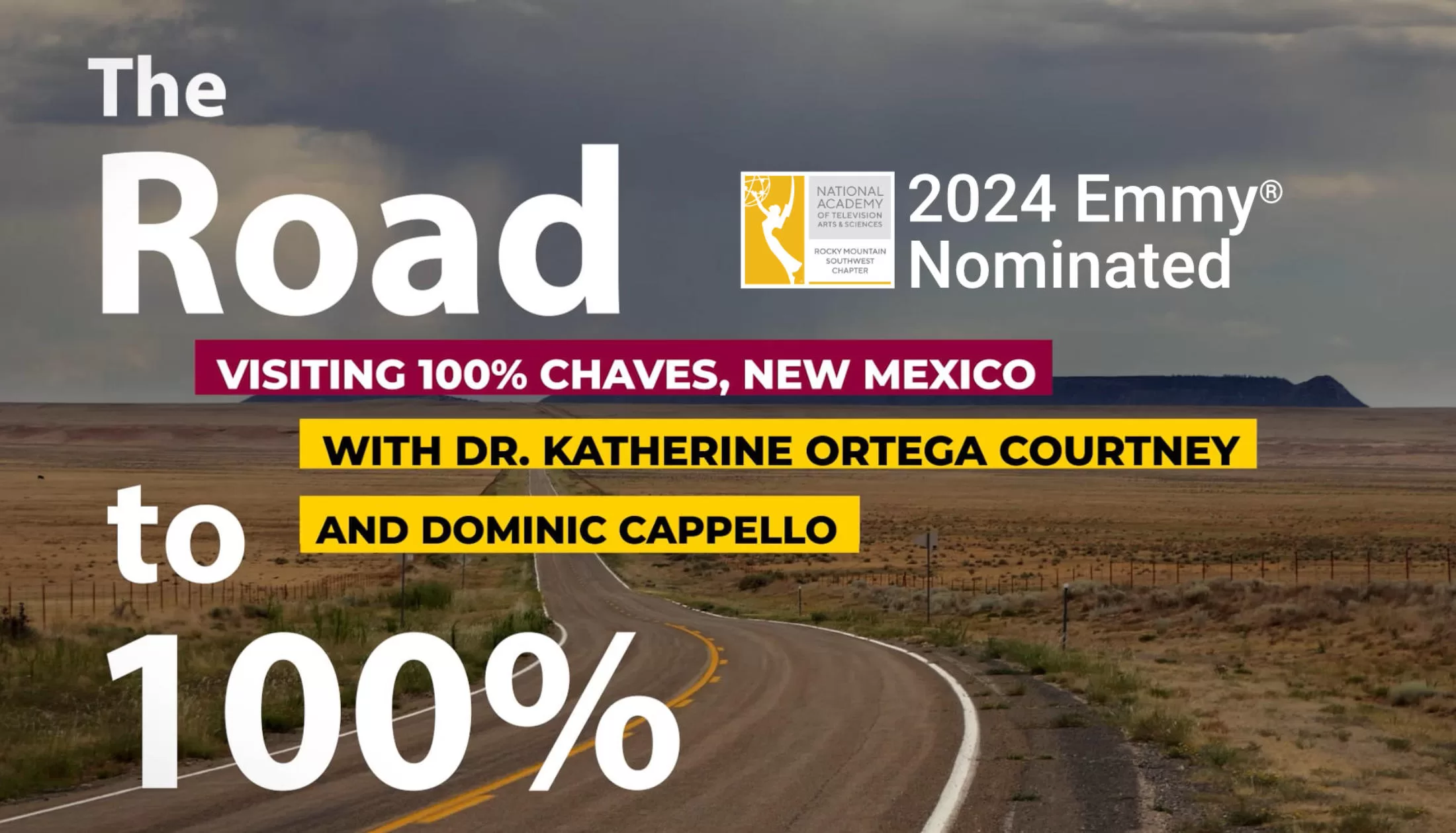 Emmy Nomination Spotlights Groundbreaking Work of 100% New Mexico Initiative